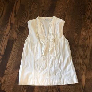 AKRIS punta designer white top